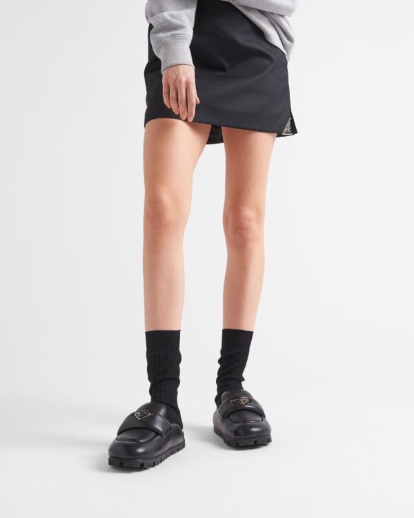 Soft padded nappa leather sabots