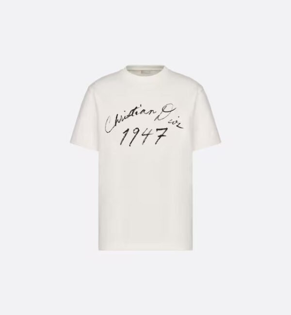 Handwritten Christian Dior Relaxed-Fit T-Shirt