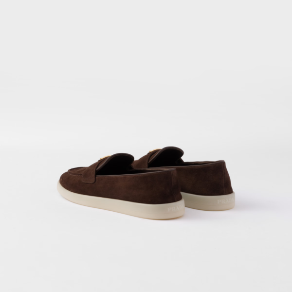 Suede loafers